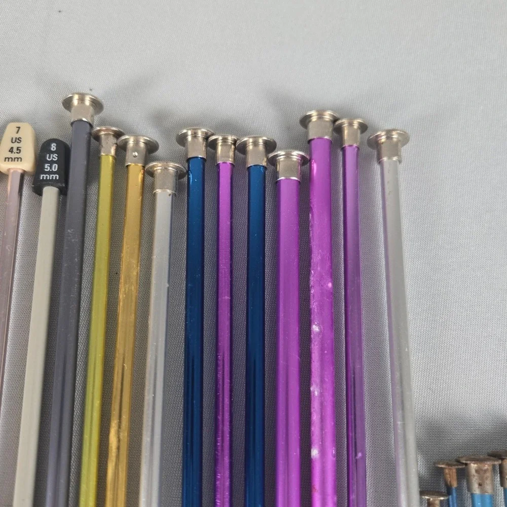 Large Vintage Knitting Needles Crochet Hooks Mixed Lot Boye Susan‎ Bates